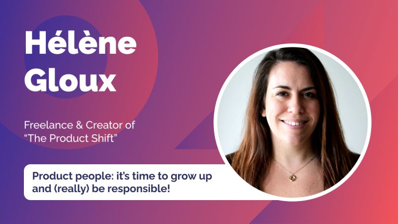 Helene Gloux à La Product Conf