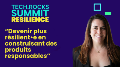 Helene Gloux au Tech.Rocks Summit